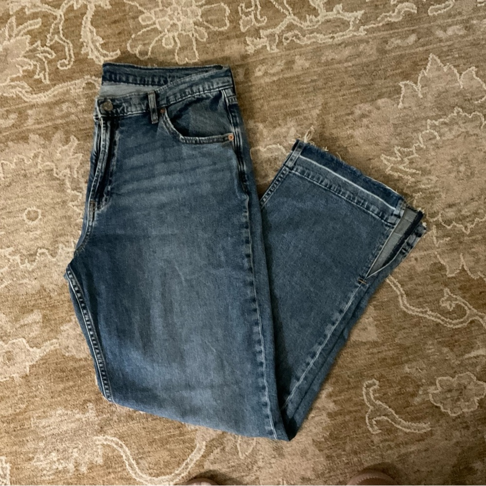 GAP Mid Rise Organic Cotton ‘90s Loose Jeans with Washwell